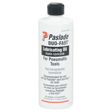 Paslode Air Tool Oil, Bottle, 16 oz Container Size 403720