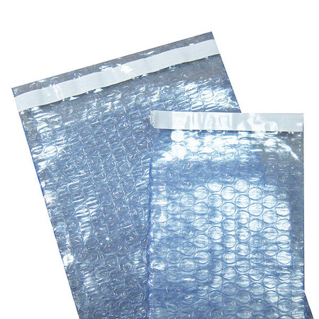 ZORO SELECT VCI Bubble Bags, 8 in L, 6 in W, PK600 VBE00008