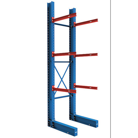 STEEL KING Cantilever Rack, Add-On Unit, 26 in Depth IBCSS144048S