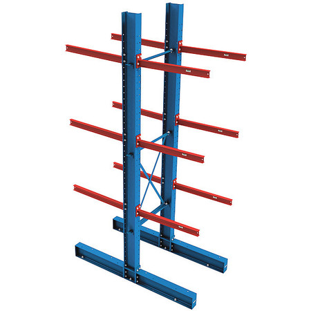 STEEL KING Cantilever Rack, Blue, Steel IBCDS192048S