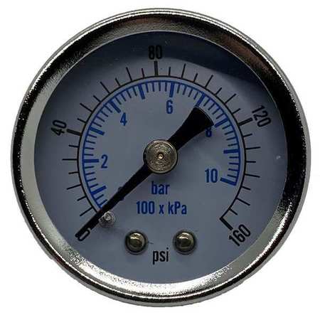 Cedarberg 1" Diameter Pressure Gauge 6480-001