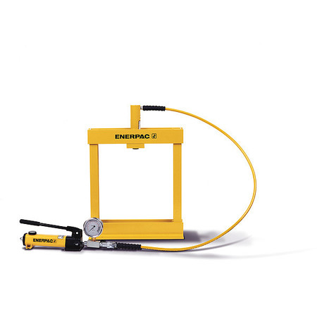 ENERPAC Hydraulic Press, Hand Pump, Yellow VLP106P142U