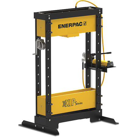 ENERPAC Hydraulic Press, Hand Pump, Yellow XLP506P802U