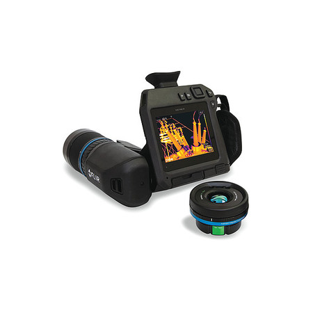 FLIR Gas Imaging Camera with Interchangeable Lens, Auto Focus, 4.0 in Touch Screen Color LCD Display FLIR GF77-HR