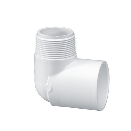 Lasco Fittings 90 Street Elbow, 3/4 in, Schedule 40 410007BC