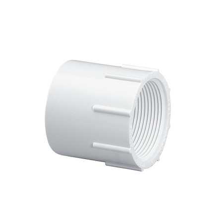 LASCO FITTINGS Adapter, 3 in, Schedule 40, White, 260 PSI 435030