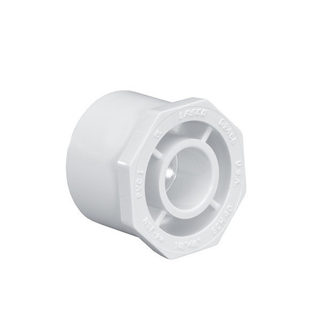 LASCO FITTINGS Bushing, 2 x 3/4 in, Schedule 40, White 437248BC