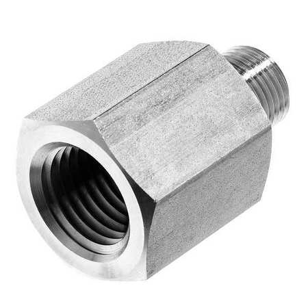 ZORO SELECT Reducing Adapter, 304 SS, 1/2 x 3/8 ZUSA-PF-7867