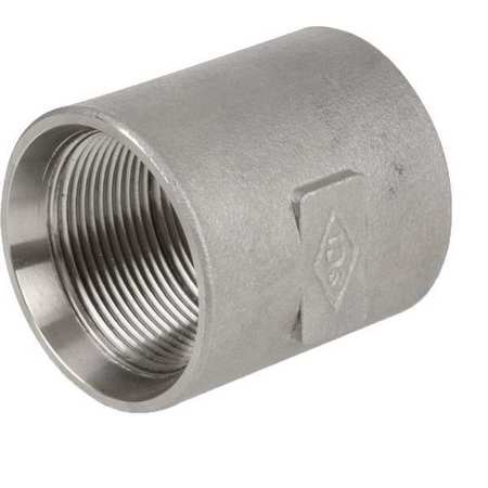 ZORO SELECT Drop Coupling, 304 SS, 1 in, FNPT, Class 150 29DC14010