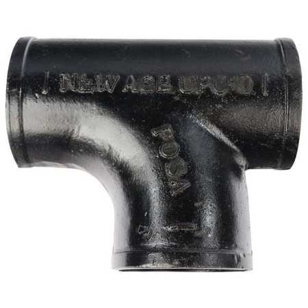 Zoro Select Tee, Cast Iron, 3 in Pipe Size, Socket 220816