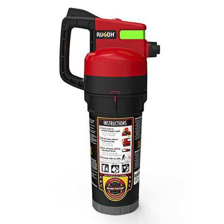 RUSOH Fire Extinguisher, 1A:10B:C, Dry Chemical, 2.5 lb 0930003