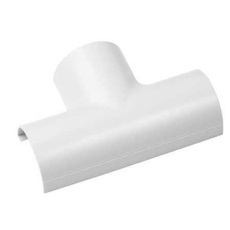 D-LINE Tee, PVC, White, Clip Over FLET5025W