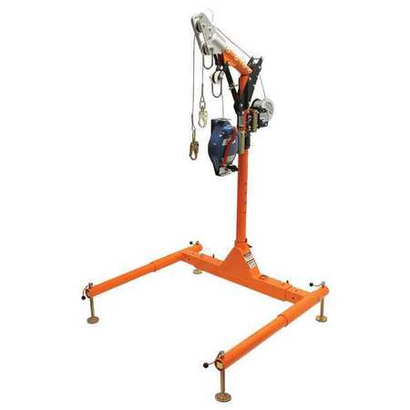 Falltech Davit System Kit, Aluminum/Steel, 8.25ft H 6050428WR