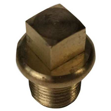 LEGRIS Brass Square Head Plug, Male BSPT 0209 21 00