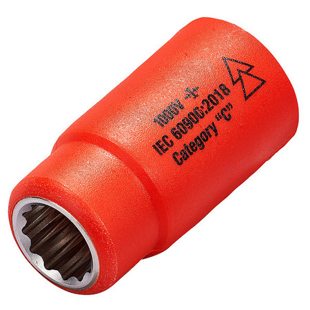 ITL 1/2 in Drive Insulated Socket 1/2 in 01590
