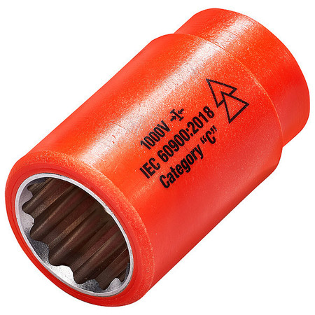 ITL 1/2 in Drive Insulated Socket 3/4 in 01630
