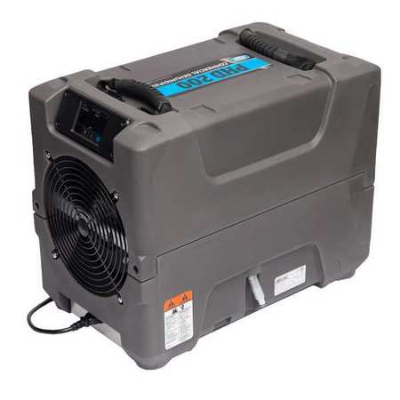 Dri-Eaz Industrial Compact Dehumidifier, ENERGY STAR, Rotomolded Polyethylene, 115 V AC PHD-200