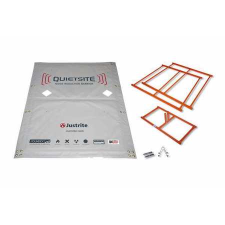 QUIETSITE Noise Barrier Kit, 73 1/2 in L, 48 in W 26462KT