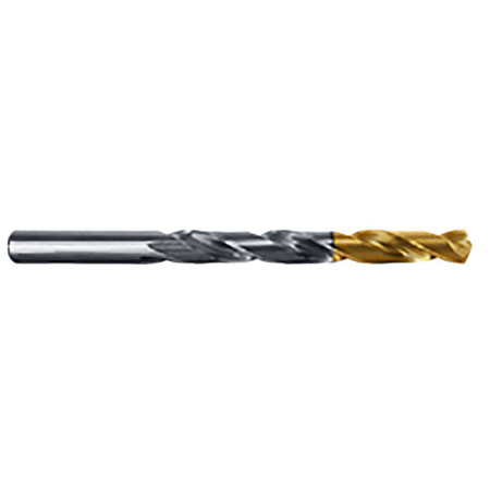 CLE-LINE 135° Heavy-Duty TiN-Tipped Cobalt Jobber Lgth Drill Cle-Line 1501-TT TiN Tipped HSS-CO RHS/RHC Let-X C66052