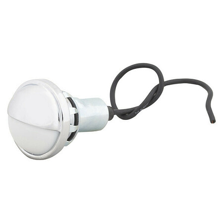 Grote Compact Courtesy Lamp, Chrome, Clear 60101