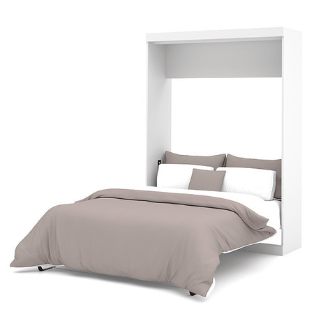 Bestar Full Wall Bed, White 25183-17