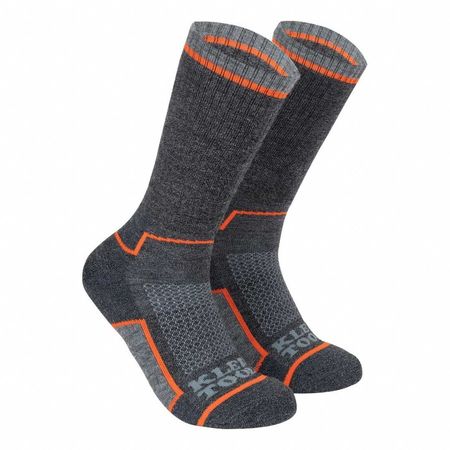KLEIN TOOLS Performance Thermal Socks, XL 60509