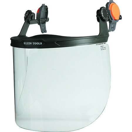 KLEIN TOOLS Face Shield, Full Brim Hard Hat, Clear 60528
