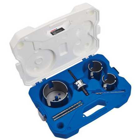 LENOX Hole Saw Kit, 3 Holes Saws LXAH47SET