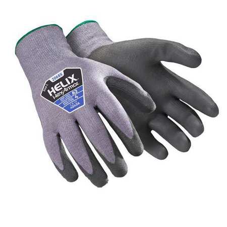 HEXARMOR Safety Gloves, A2, Gray, Full, 2XS, PR 2068X-XXS (5)