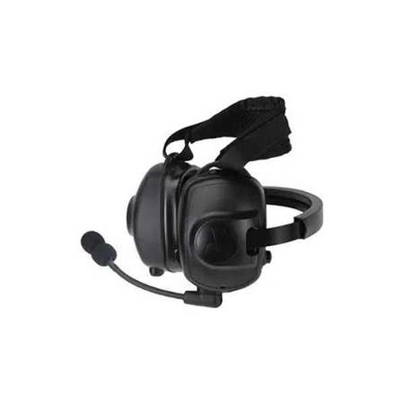 MOTOROLA Behind Head Headset, 24 dB, UHF/VHF PMLN6854