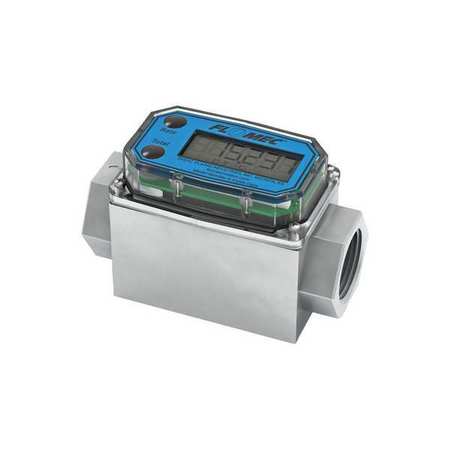 GPI Electronic Flowmeter, 1", FNPT, 3.4" L A1Q9GMA100NA1