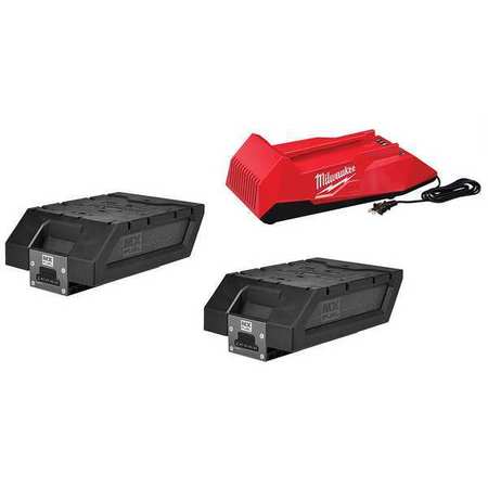 Milwaukee Tool MX FUEL REDLITHIUM XC406 Battery and Charger Expansion Kit MXFC-2XC