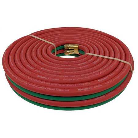 Continental Twin Line Welding Hose, 3/8", 50 ft. TWR-06-050BB