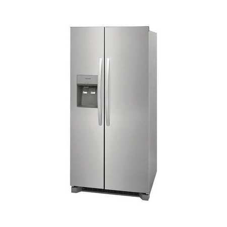 FRIGIDAIRE Refrigerator, Side by Side Style, SS FRSS2323AS