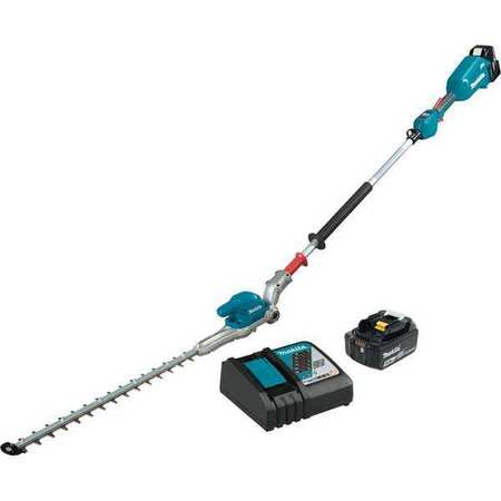 MAKITA Hedge Trimmer Kit, 18 V 5.0 Ah Lithium-Ion Not Gas Powered 18V Electric XNU01T