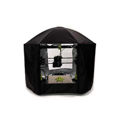 LULZBOT Printer Enclosure 3D, 1.94 lb, Black KT-MS0003