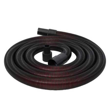 Dayton Vacuum Hose, Black, 12 ft 61HW21