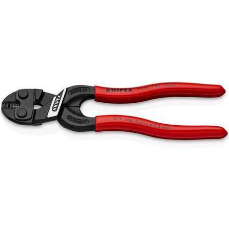 KNIPEX Bolt Cutter, 6-1/4 in L, Steel 71 31 160