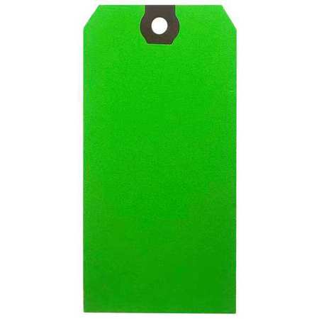 ZORO SELECT Blank Shipping Tag, Paper, Green, PK500 61KU50