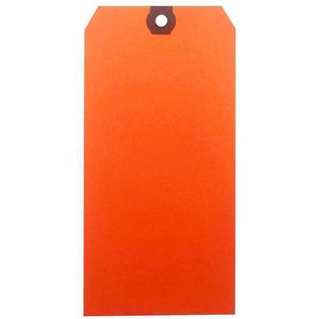 ZORO SELECT Blank Shipping Tag, Paper, Orange, PK1000 61KU01