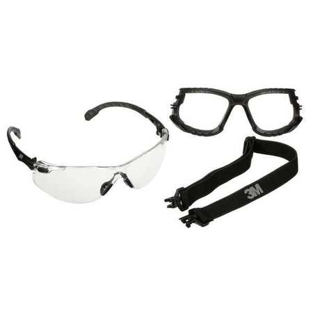 3M Safety Glasses, Clear Anti-Fog ; Polarized ; Anti-Scratch S1501SGAF-KT