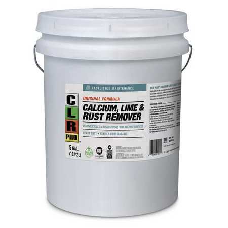 CLR PRO Calcium, Lime/Rust Remover, 5 gal, Bucket G-FM-CLR-5PRO