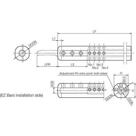 Kyocera Micro Bar Sleeve, Adjustable EZH06016HP100