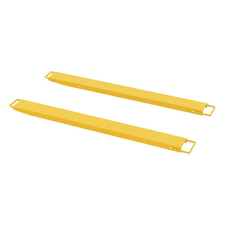 VESTIL Fork Extension, Yellow, 4,000 lb, 6" W FE-HS-6-72