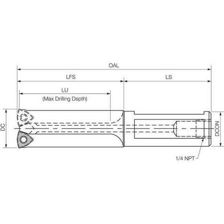 Kyocera Indexable Insert Drill CD1115