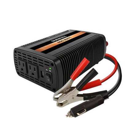 DURACELL Inverter, Modified Sine Wave Form, 800 W Nominal Output, 2 Outlets DRINV800