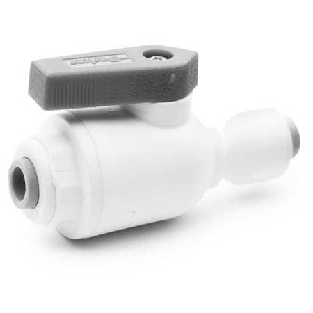 Parker Manual 2-Way Ball Valve, Push, Polypro PP4VUC4-MG