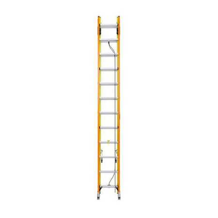 Werner Fiberglass Fiberglass Ladder, 300 lb Load Capacity T6224-2GS