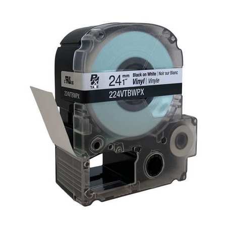 EPSON Printable Vinyl Label Cartridge 224VTBWPX