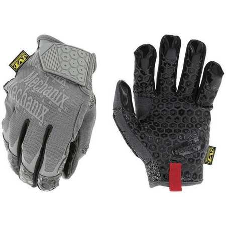 Mechanix Wear Mechanics Gloves, Gray, Synthetic Leather BCG-08-008